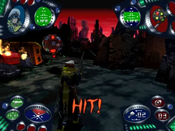 Cosmowarrior Zero (JP) screen shot game playing